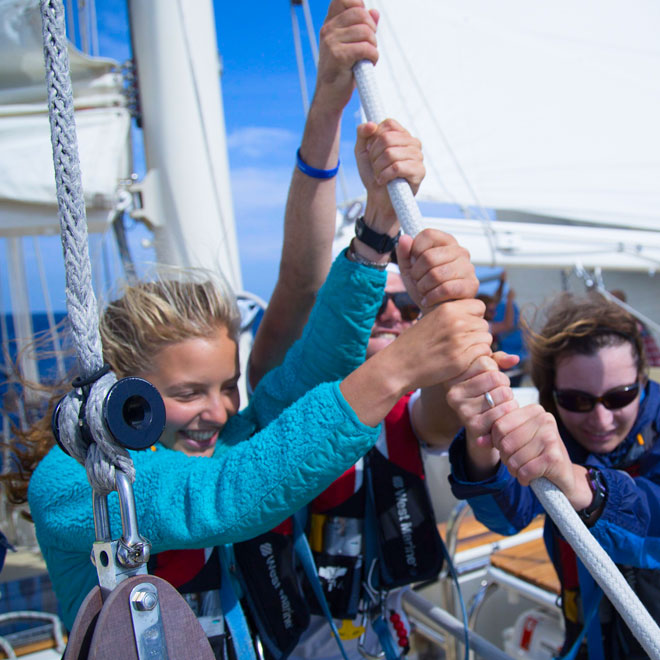 Sailing experience & certifications Educational semester spent at sea