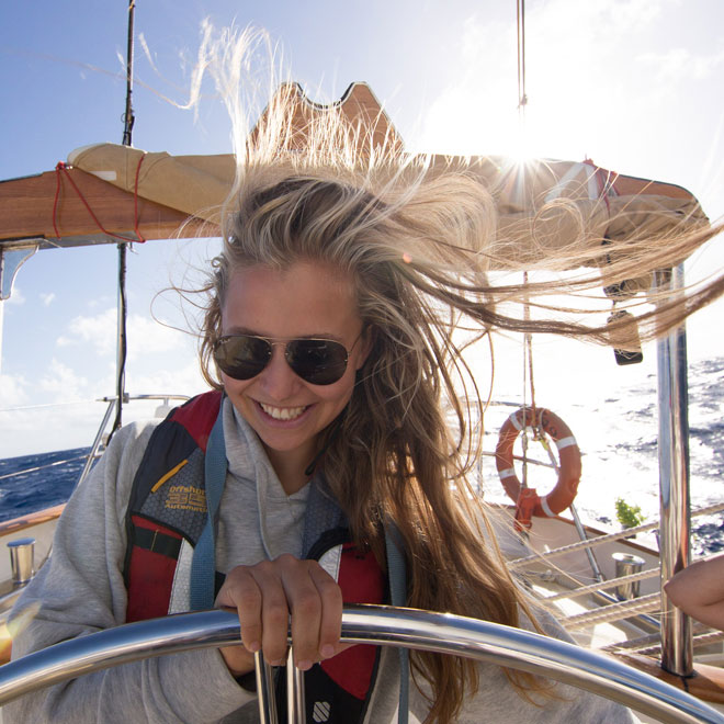 Sailing experience & certifications Educational semester spent at sea